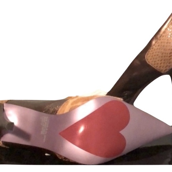 NWT LUI CHING Animal Print Heels - Picture 4 of 7